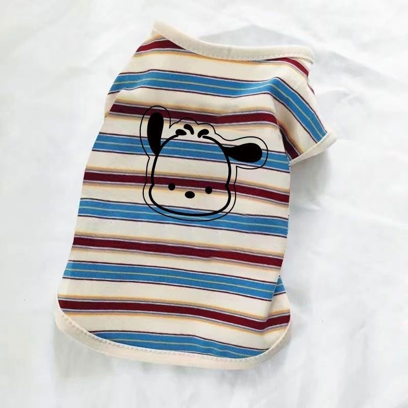 Soft Pet Spring Summer Thin Vest for Teddy Bichon Schnauzer Cats Dogs Small Dogs Clothes Summer