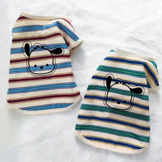 Soft Pet Spring Summer Thin Vest for Teddy Bichon Schnauzer Cats Dogs Small Dogs Clothes Summer